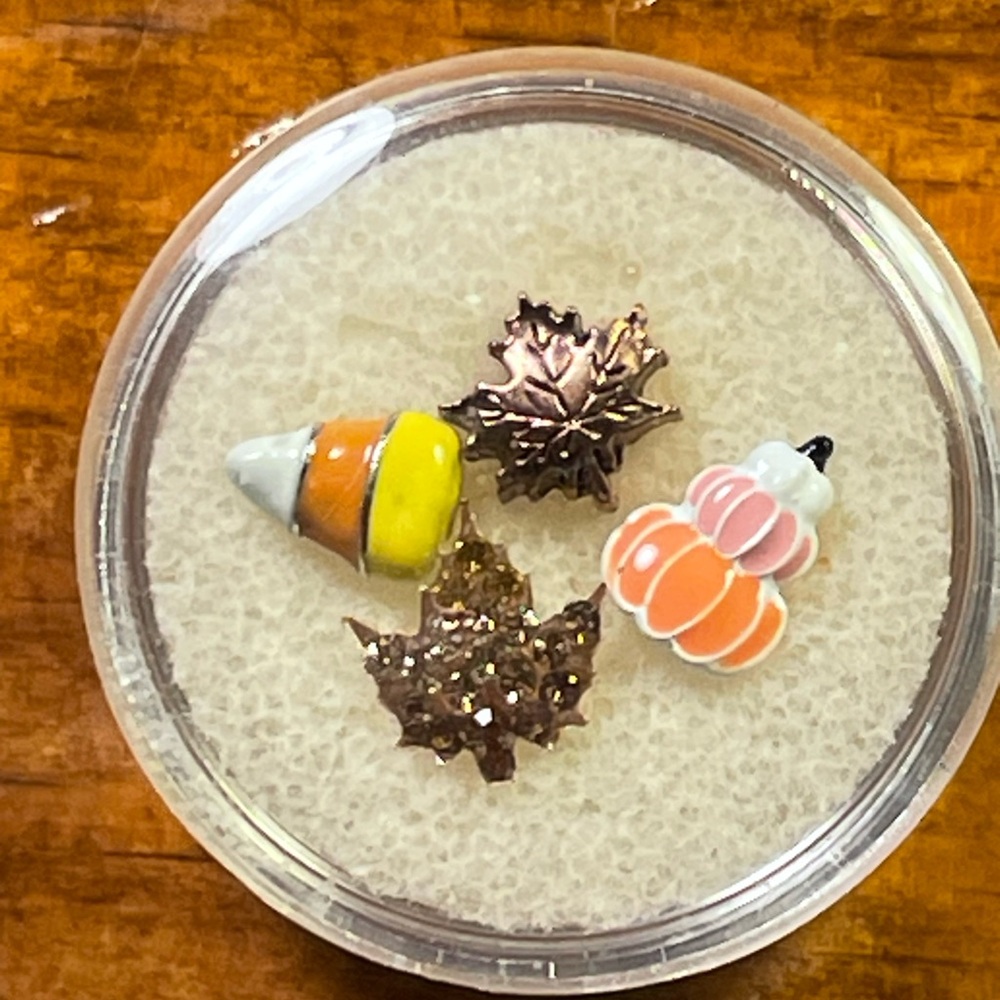 Autumn Origami Owl Charm Set